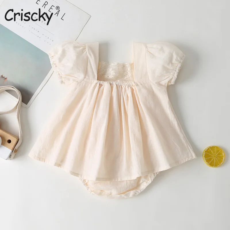 CrisckyToddler Kids Baby Girl Clothes Solid Color Jumpsuit Summer Short Sleeve Bodysuit Sunsuit Outfits Korean
CrisckyToddler Kids Baby Girl Clothes Solid Color Jumpsuit Summer Short Sleeve Bodysuit Sunsuit Outfits Korean