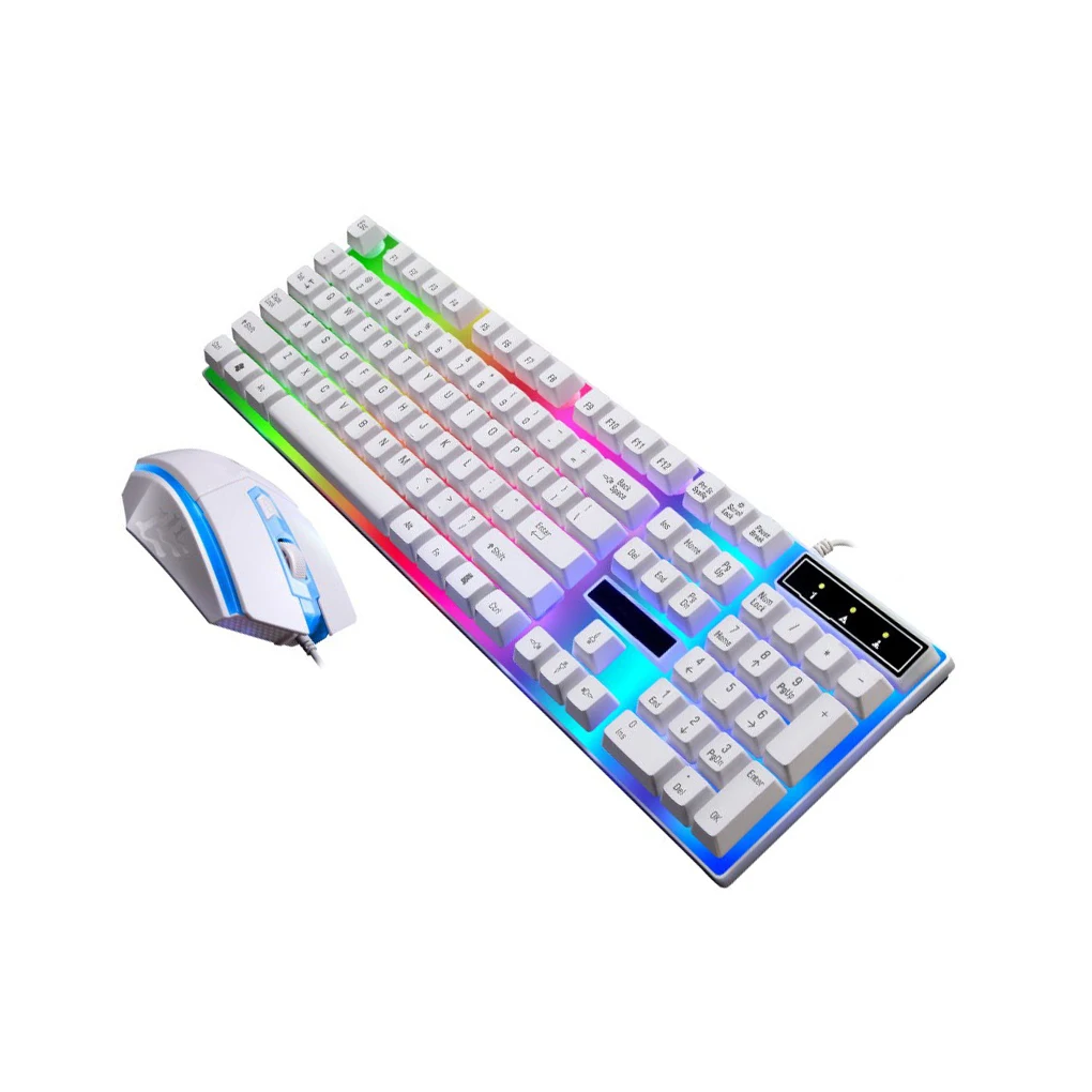 Wired Gaming Keyboard Mouse USB 1000DPI Laptop Keypad Household Portable Gamer Work External Replacement Accessory
Wired Gaming Keyboard Mouse USB 1000DPI Laptop Keypad Household Portable Gamer Work External Replacement Accessory