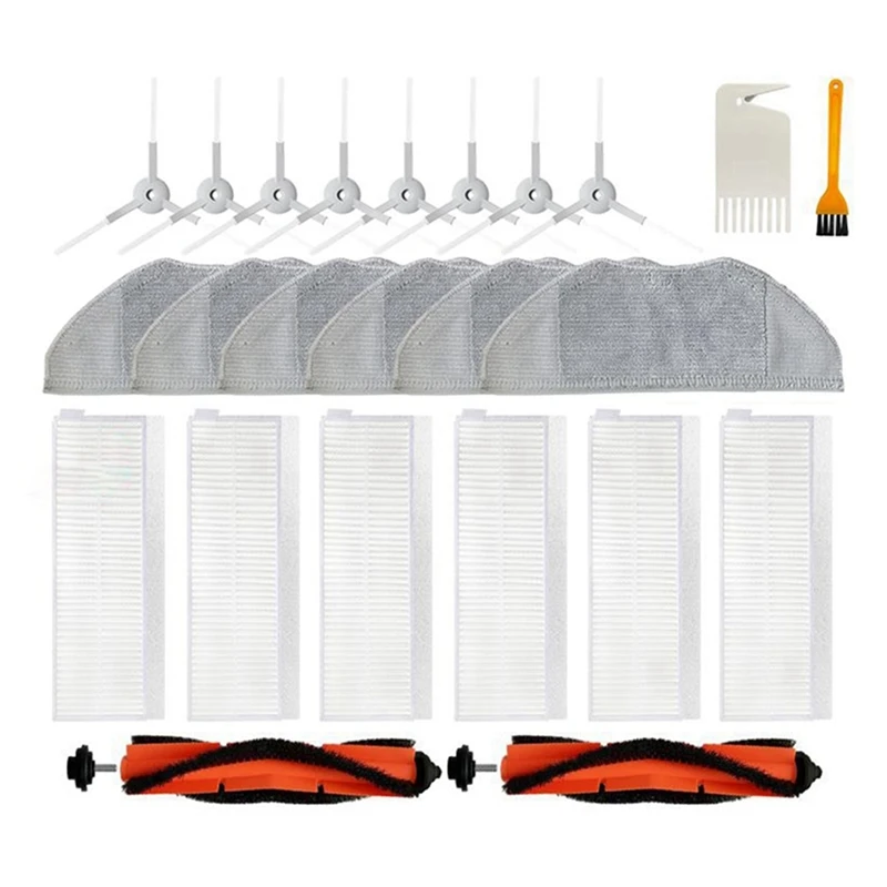 Replacement Main Brush Side Brush HEPA Filter Mop Cloths For Xiaomi Mijia G1 Robot Vacuum Cleaner Parts Accessories
Replacement Main Brush Side Brush HEPA Filter Mop Cloths For Xiaomi Mijia G1 Robot Vacuum Cleaner Parts Accessories