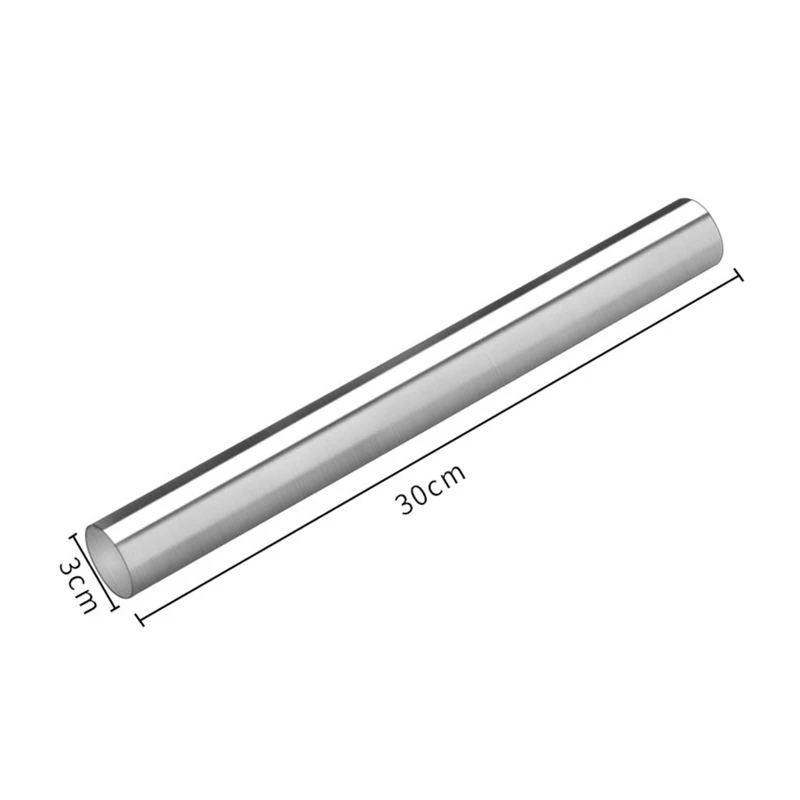72XD Rolling Pin Dough Roller Stainless Steel Rolling Pin Dumpling Wrapper Bread Dough Roller Noodle Rolling Pin Kitchen Tool
72XD Rolling Pin Dough Roller Stainless Steel Rolling Pin Dumpling Wrapper Bread Dough Roller Noodle Rolling Pin Kitchen Tool