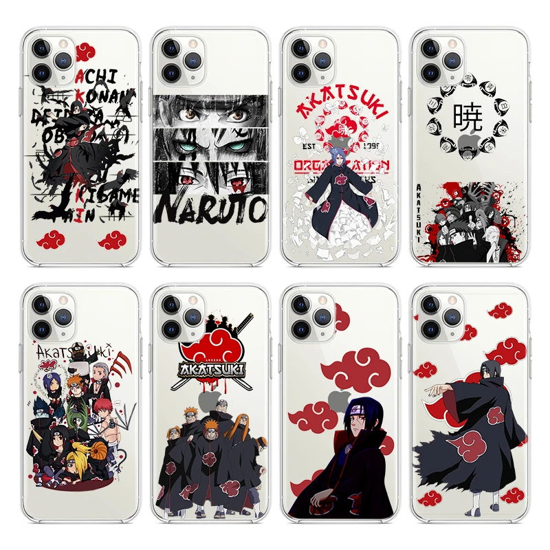 Akatsuki For Apple iPhone 13 12 11 Pro Max mini XS XR X 8 7 6S 6 5 Plus Transparent Soft Silicone Capa Phone Case Cover 
Akatsuki For Apple iPhone 13 12 11 Pro Max mini XS XR X 8 7 6S 6 5 Plus Transparent Soft Silicone Capa Phone Case Cover
