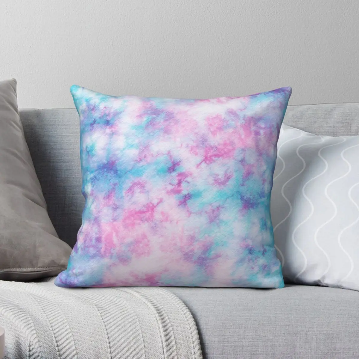Light Blue Tie-Dye Print Square Pillowcase Polyester Linen Velvet Printed Zip Decorative Throw Pillow Case Sofa Cushion Cover 18
Light Blue Tie-Dye Print Square Pillowcase Polyester Linen Velvet Printed Zip Decorative Throw Pillow Case Sofa Cushion Cover 18