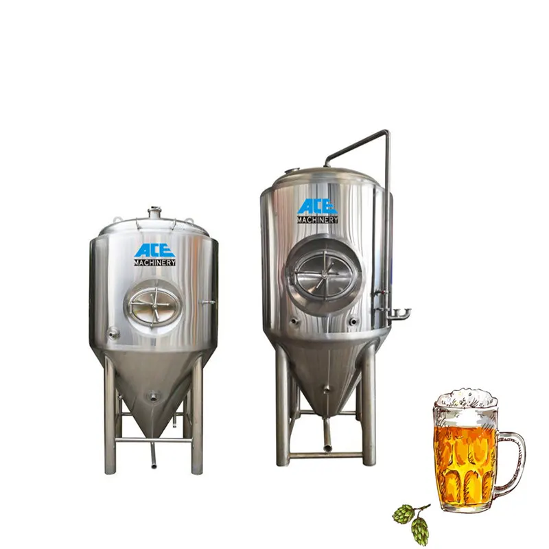 1000L 2000L Stainless Steel 304 Brewery Equipment Conical Beer Fermentation Tank Turnkey Project
1000L 2000L Stainless Steel 304 Brewery Equipment Conical Beer Fermentation Tank Turnkey Project