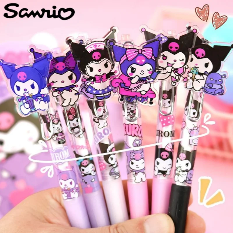 Sanrio Anime Peripheral Kawaii Cute Cartoon Kulomi Press Gel Pen Creative Black Water Pen Signature Pen Festival Gift Wholesale
Sanrio Anime Peripheral Kawaii Cute Cartoon Kulomi Press Gel Pen Creative Black Water Pen Signature Pen Festival Gift Wholesale