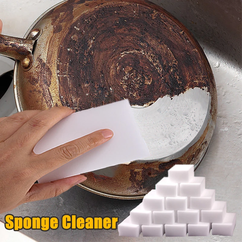 50PCS Melamine Sponge Magic Sponge Eraser Cleaner Cleaning Sponge Dish for Kitchen Bathroom Cleaning Tools 100*60*20mm
50PCS Melamine Sponge Magic Sponge Eraser Cleaner Cleaning Sponge Dish for Kitchen Bathroom Cleaning Tools 100*60*20mm
