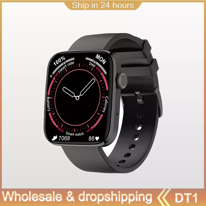 DT1 Smart Watch Watch for Men BT Call Sports GPS Track Men Watch Wristwatch with 200+ Watch Face Women Smartwatch PK IWO W37 PRO
DT1 Smart Watch Watch for Men BT Call Sports GPS Track Men Watch Wristwatch with 200+ Watch Face Women Smartwatch PK IWO W37 PRO