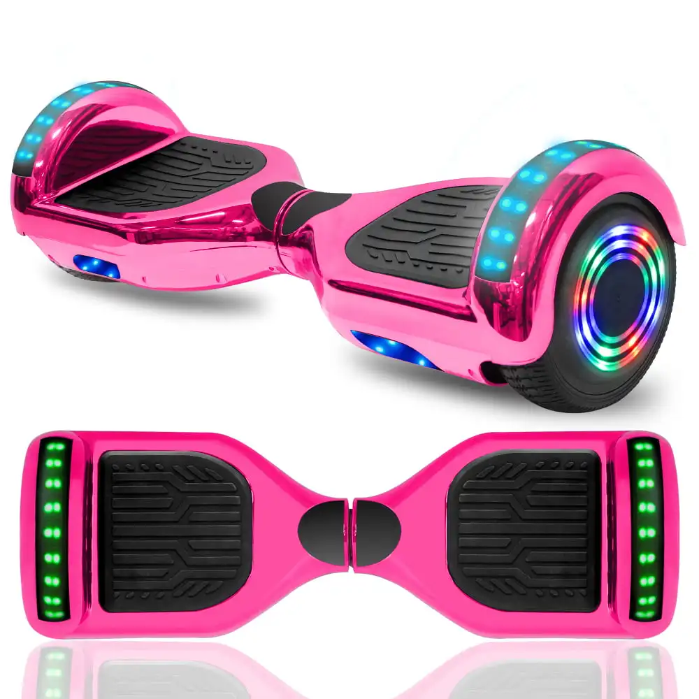 Hoverboard Smart Self Balancing Scooter with Built-in Bluetooth Speaker 6.5 In. Wheel LED Lights
Hoverboard Smart Self Balancing Scooter with Built-in Bluetooth Speaker 6.5 In. Wheel LED Lights