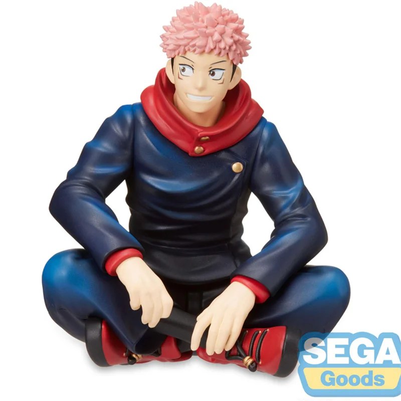 SEGA PM Jujutsukaisen YUJI ITADORI Sit Posture Action Figure Anime Model Doll Collectible Table Ornaments Children's Toys Gifts 
SEGA PM Jujutsukaisen YUJI ITADORI Sit Posture Action Figure Anime Model Doll Collectible Table Ornaments Children's Toys Gifts