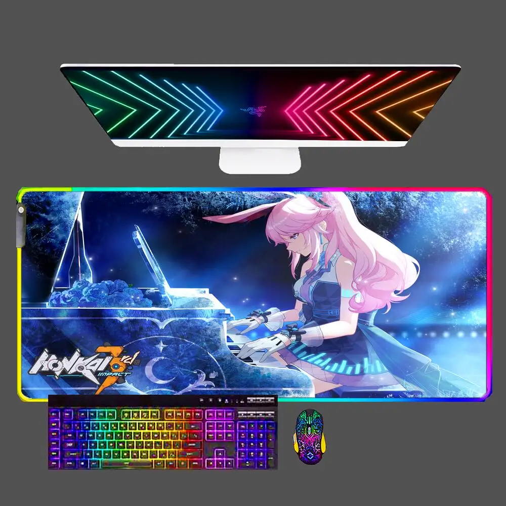 Резиновый коврик для мыши Honkai Impact 3 RGB, игровые аксессуары, компьютерная клавиатура, геймерский коврик для мыши, разработанный специально дл...
Резиновый коврик для мыши Honkai Impact 3 RGB, игровые аксессуары, компьютерная клавиатура, геймерский коврик для мыши, разработанный специально дл...