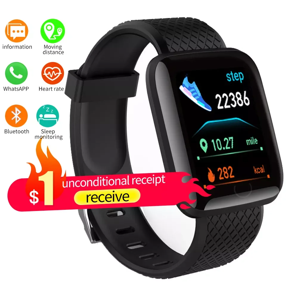 D13 Smart Watch Men Blood Pressure Waterproof Smartwatch Women Heart Rate Monitor Fitness Tracker Watch Sport For Android IOS
D13 Smart Watch Men Blood Pressure Waterproof Smartwatch Women Heart Rate Monitor Fitness Tracker Watch Sport For Android IOS