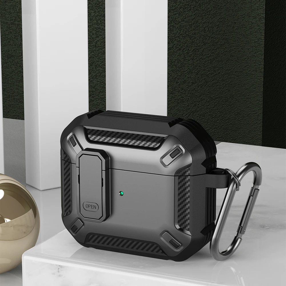 For AirPod 3 ESR Rugged Armor Case Headphone Cover With Carabiner Headphone Silicone Men Cover Protective Case
For AirPod 3 ESR Rugged Armor Case Headphone Cover With Carabiner Headphone Silicone Men Cover Protective Case