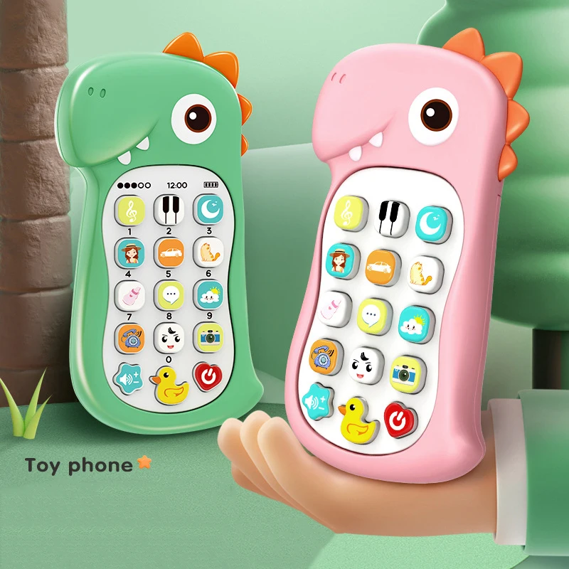 Baby Cell Phone Toy Toddler Sensory Learning Educational Toys Music Sound Telephone Baby Toys with Teether for Infant 6 12 Month
Baby Cell Phone Toy Toddler Sensory Learning Educational Toys Music Sound Telephone Baby Toys with Teether for Infant 6 12 Month