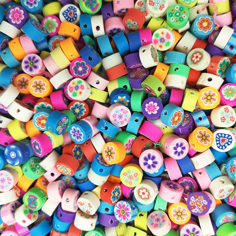 5*10MM Thousand Flowers Soft Pottery Beaded Mixed Color Round Flower Handmade DIY Bracelet Necklace Jewelry Accessories
5*10MM Thousand Flowers Soft Pottery Beaded Mixed Color Round Flower Handmade DIY Bracelet Necklace Jewelry Accessories