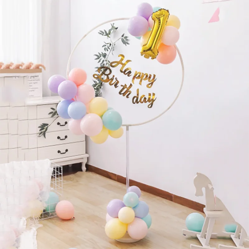 1/2set Round Shape Balloon Arch Frame Kit DIY For Weddings Birthday Party Bachelorette Bridal Baby Shower Valentines Decorations
1/2set Round Shape Balloon Arch Frame Kit DIY For Weddings Birthday Party Bachelorette Bridal Baby Shower Valentines Decorations