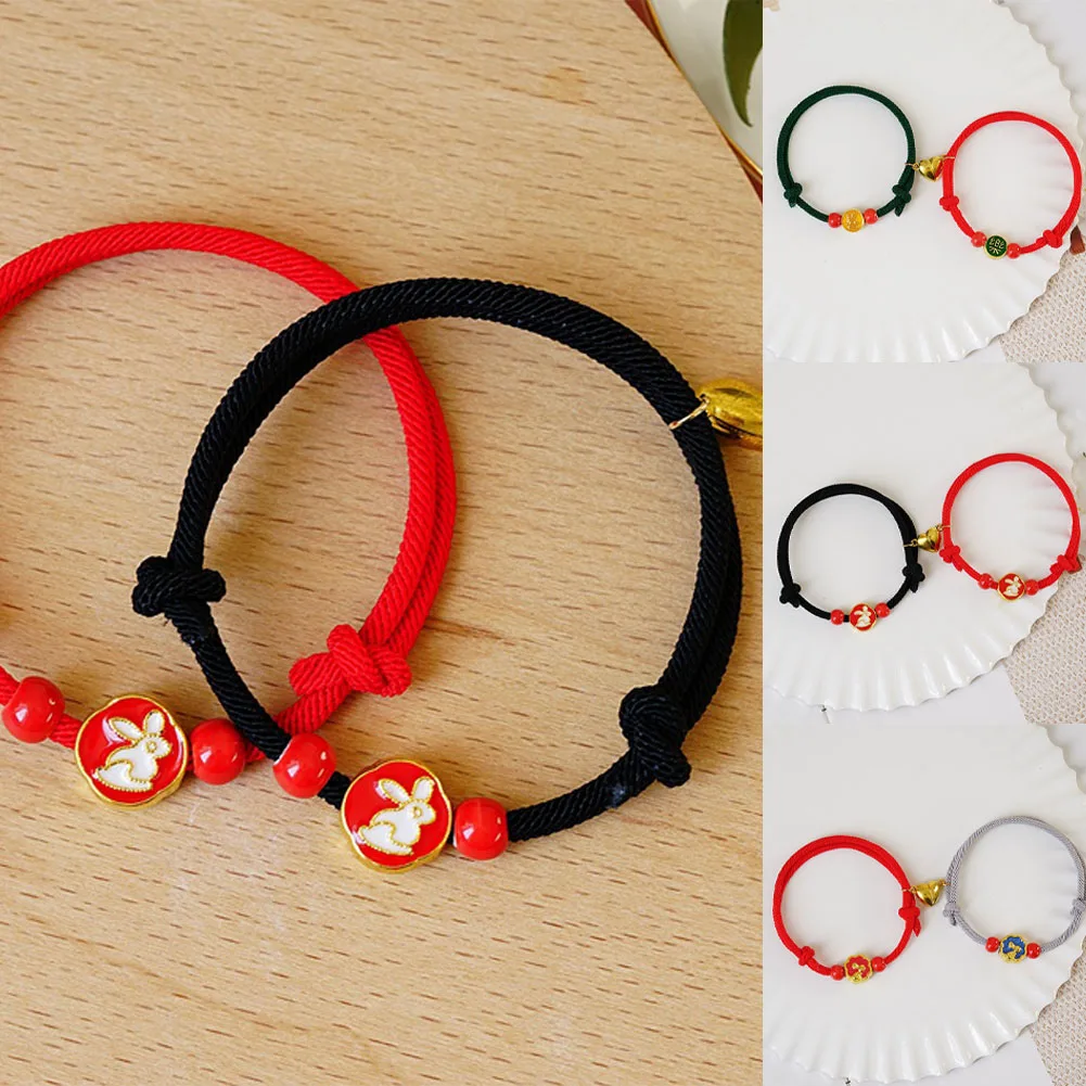 Rabbit Couple Bracelet For Women Men Fashion Adjustable Magnetic Attract Each Other Long-Distance Love Jewelry
Rabbit Couple Bracelet For Women Men Fashion Adjustable Magnetic Attract Each Other Long-Distance Love Jewelry