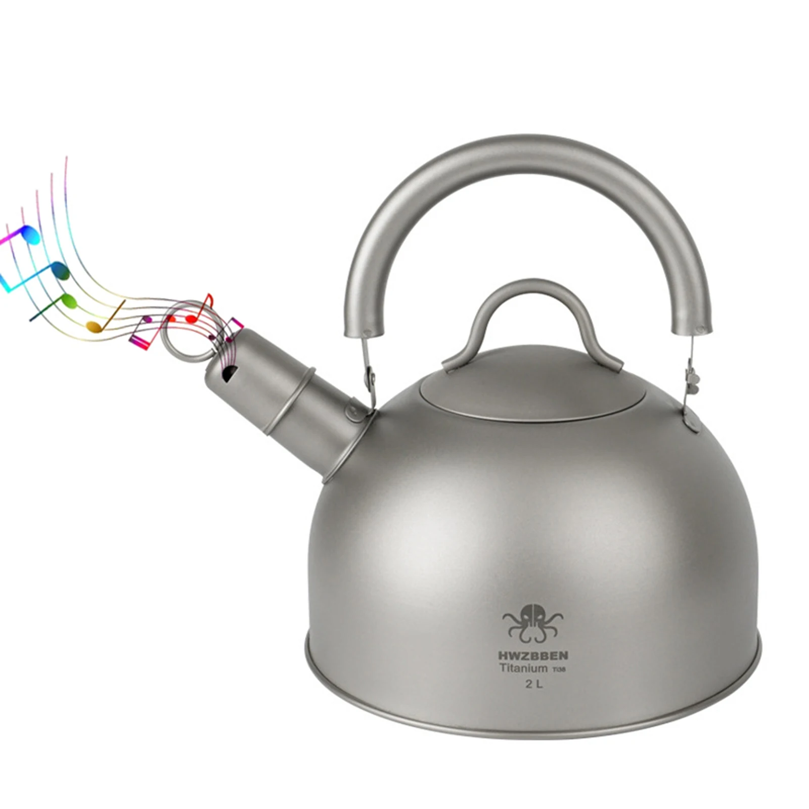 2L Titanium Whistling Tea Kettle With Warning Buzzer For Boiling Water Coffee Outdoor Traveling Camping Hiking Picnic Equipment
2L Titanium Whistling Tea Kettle With Warning Buzzer For Boiling Water Coffee Outdoor Traveling Camping Hiking Picnic Equipment