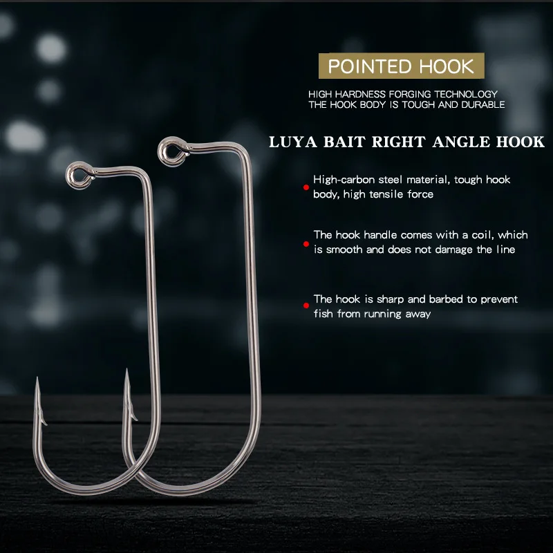 10 Pcs Fishing Hook Offshore Angling Long Handle Hook Tube With Hole Barbed Sea Hook Catfish Black Snapper Lure Insect Bait Hook
10 Pcs Fishing Hook Offshore Angling Long Handle Hook Tube With Hole Barbed Sea Hook Catfish Black Snapper Lure Insect Bait Hook