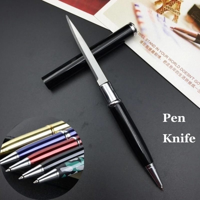 NEW Multi Purpose Self-defense Knife Pen Tactical Anti Wolf Ball Pen Multifunctional Letter Opening Pen
NEW Multi Purpose Self-defense Knife Pen Tactical Anti Wolf Ball Pen Multifunctional Letter Opening Pen