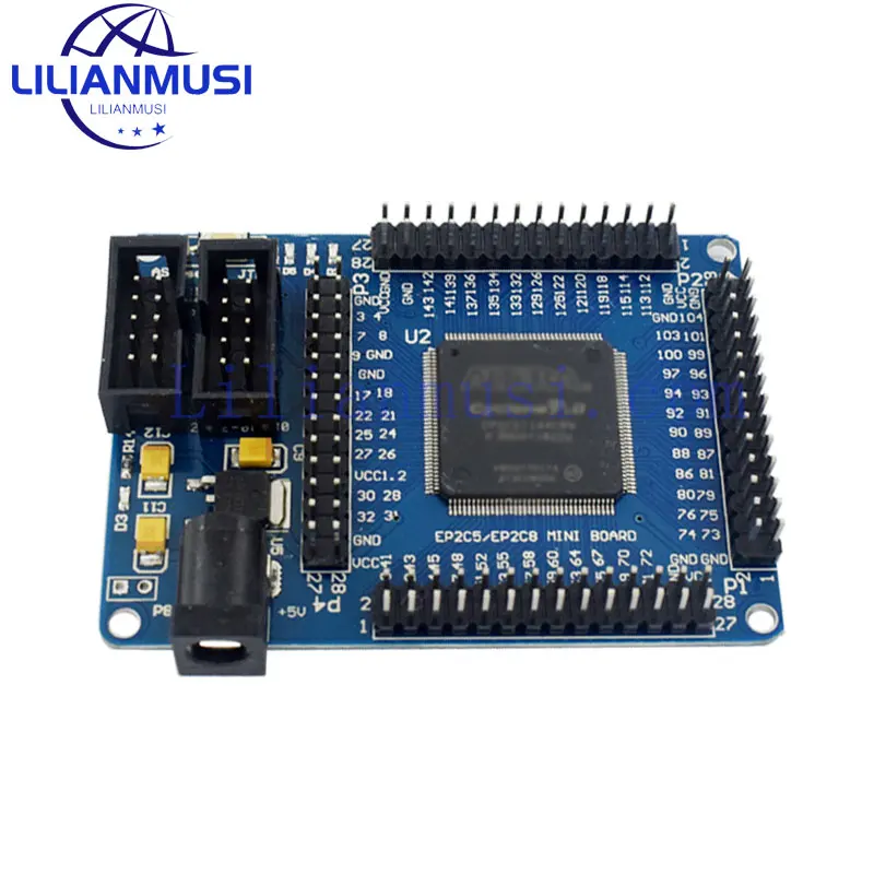 1 шт. ALTERA FPGA CycloneII EP2C5T144, минимальная системная макетная плата, обучающая плата
1 шт. ALTERA FPGA CycloneII EP2C5T144, минимальная системная макетная плата, обучающая плата