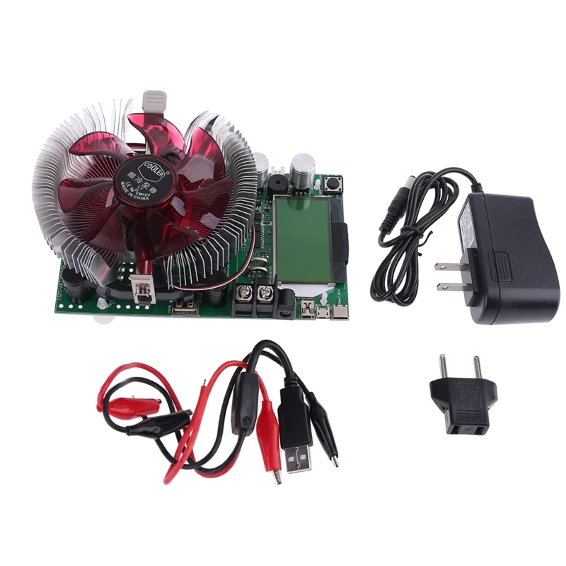 Adjustable Resistor Voltage Current Meter USB Resistor Adjustable Testing Module with Cooling Fan for Power Bank
Adjustable Resistor Voltage Current Meter USB Resistor Adjustable Testing Module with Cooling Fan for Power Bank