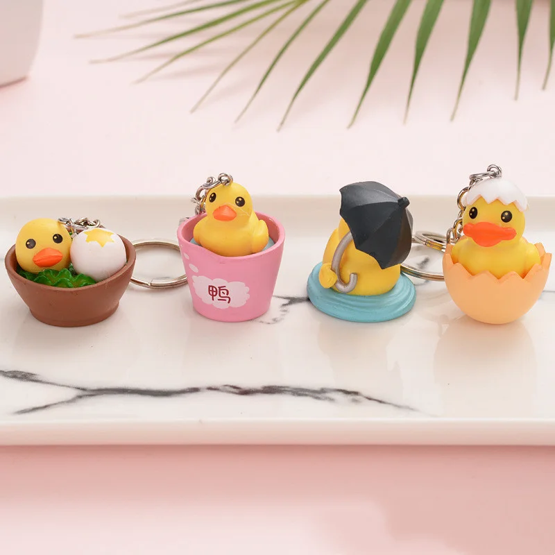 12PCS/Lot New Creative Cartoon Food Duck Keychain Doll Couple Car Keyring Bag Pendant Small Gift Keyfob
12PCS/Lot New Creative Cartoon Food Duck Keychain Doll Couple Car Keyring Bag Pendant Small Gift Keyfob