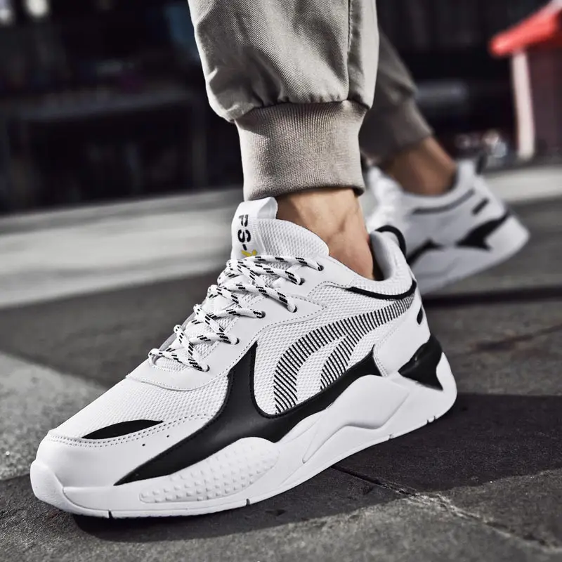 Large Size Summer Breathable Men's Sneakers Man Running Shoes Sport Women Sports Sneakers White Tennis Trainers Walking A-634
Large Size Summer Breathable Men's Sneakers Man Running Shoes Sport Women Sports Sneakers White Tennis Trainers Walking A-634