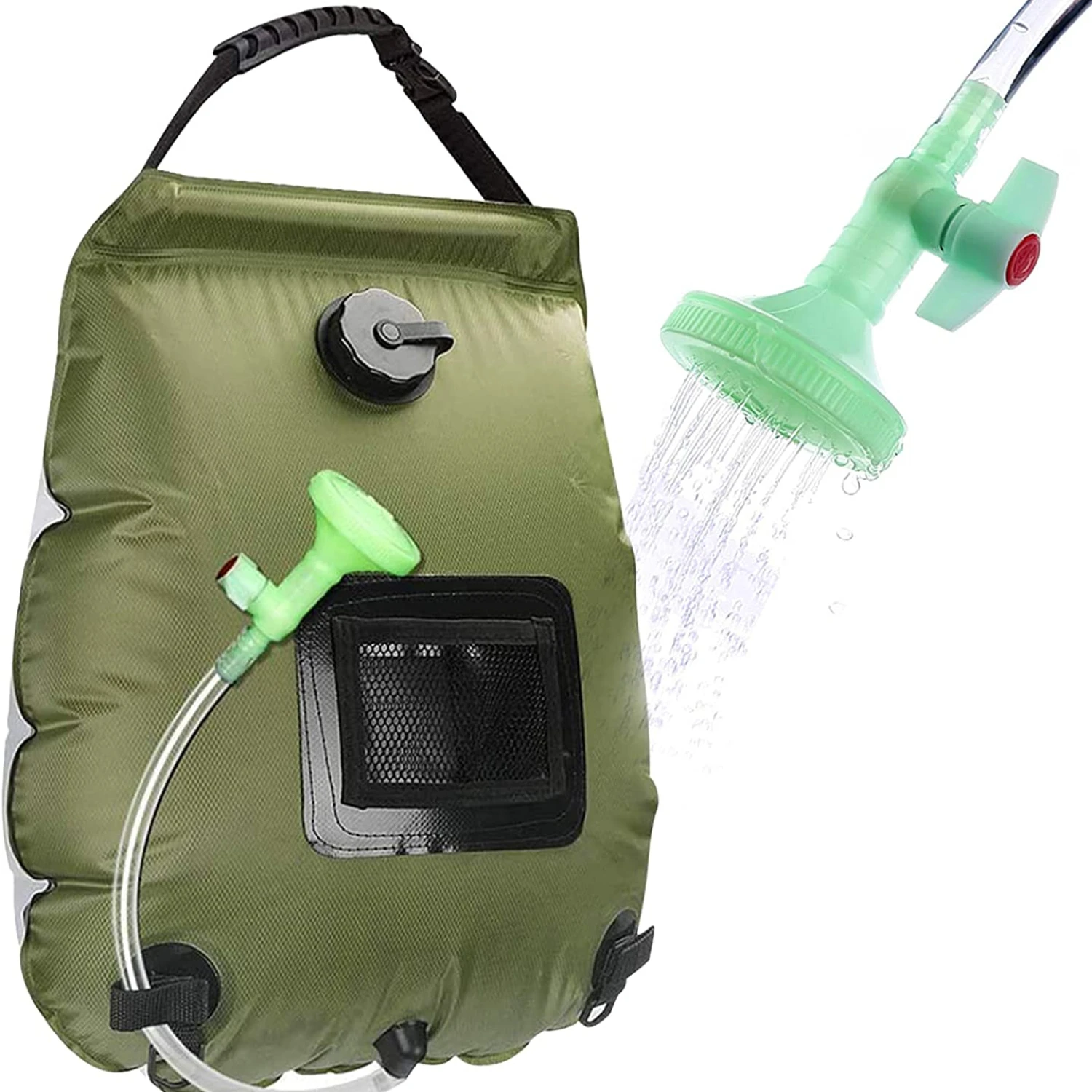 20L outdoor PVC Hiking travelling Beach portable pool camping solar bath shower heating water bag
20L outdoor PVC Hiking travelling Beach portable pool camping solar bath shower heating water bag