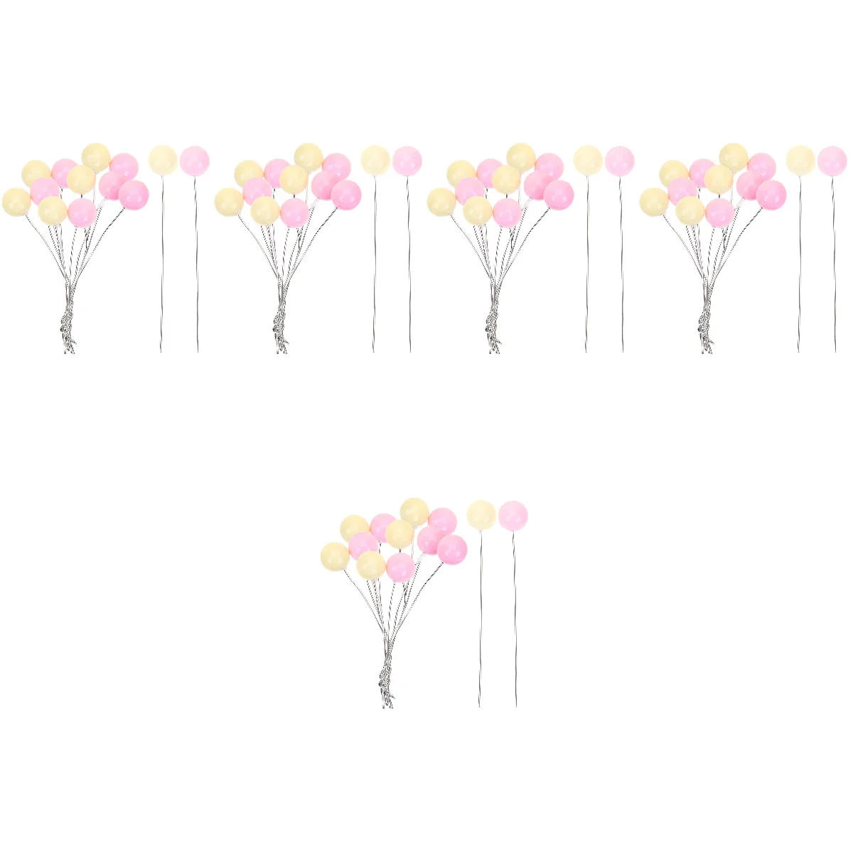 125 Balloon Cake Decor Mini Balloons Topper Decorative Cake Picks Decoration
125 Balloon Cake Decor Mini Balloons Topper Decorative Cake Picks Decoration