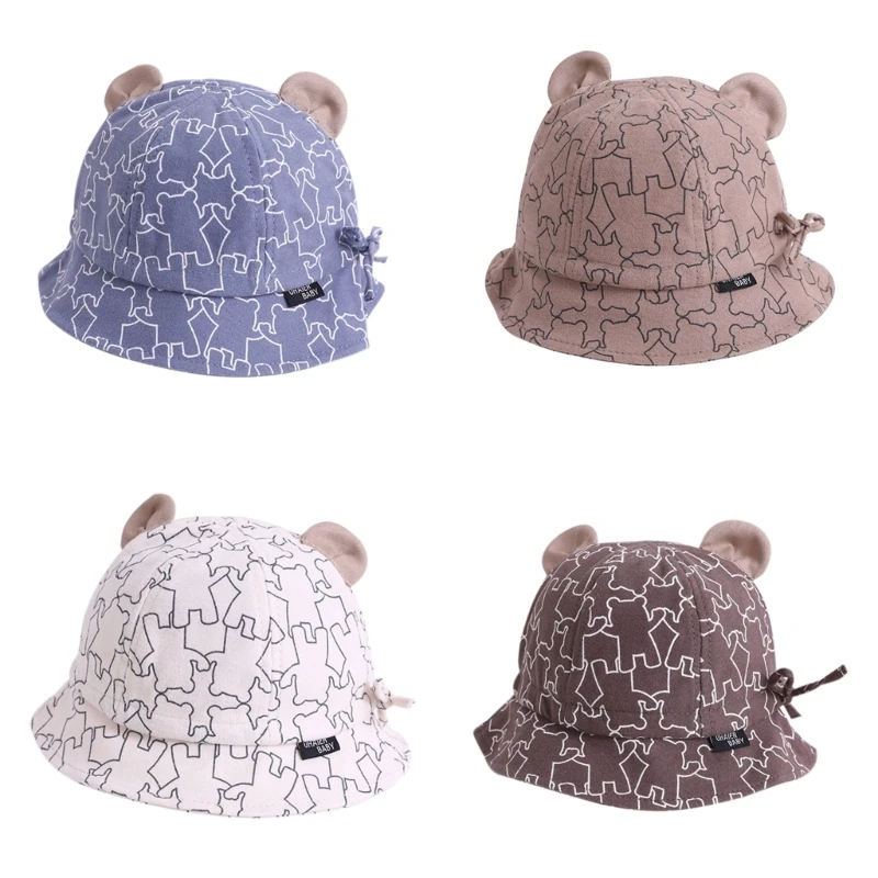 New Toddler Spring Bucket Hat Summer Hats Gender Neutral Bear Print Baby Hats 
New Toddler Spring Bucket Hat Summer Hats Gender Neutral Bear Print Baby Hats
