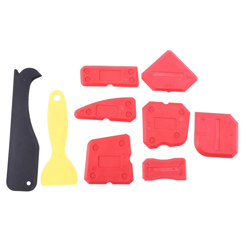 9 Pieces Silicone Sealant Finishing Tools Smoothing Caulking Tool Kit For Kitchen Bathroom Floor Sealing, Red
9 Pieces Silicone Sealant Finishing Tools Smoothing Caulking Tool Kit For Kitchen Bathroom Floor Sealing, Red