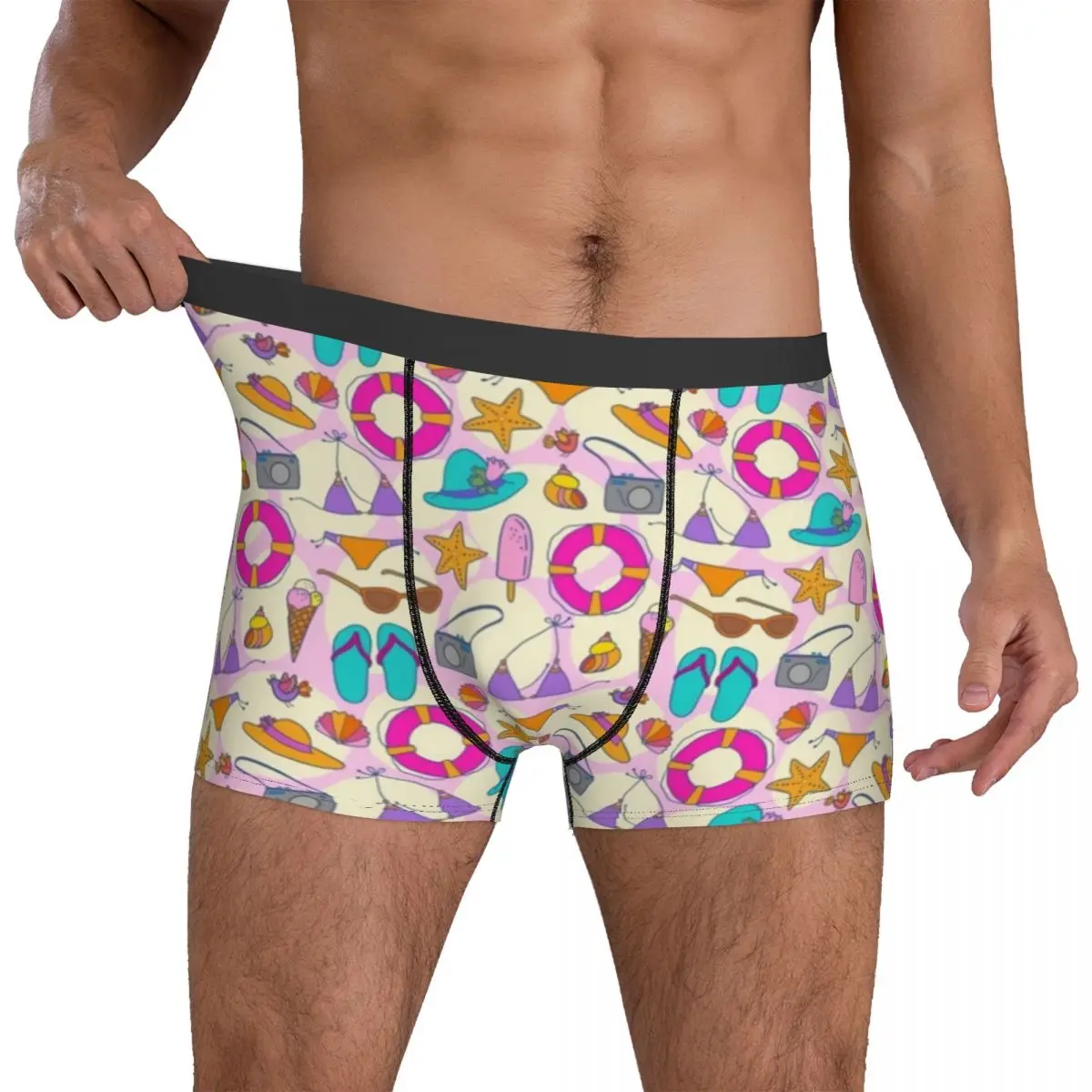 Vacation Always Summer Underwear Cartoon Holiday Cute Panties Printed Shorts Briefs 3D Pouch Men Oversize Trunk
Vacation Always Summer Underwear Cartoon Holiday Cute Panties Printed Shorts Briefs 3D Pouch Men Oversize Trunk