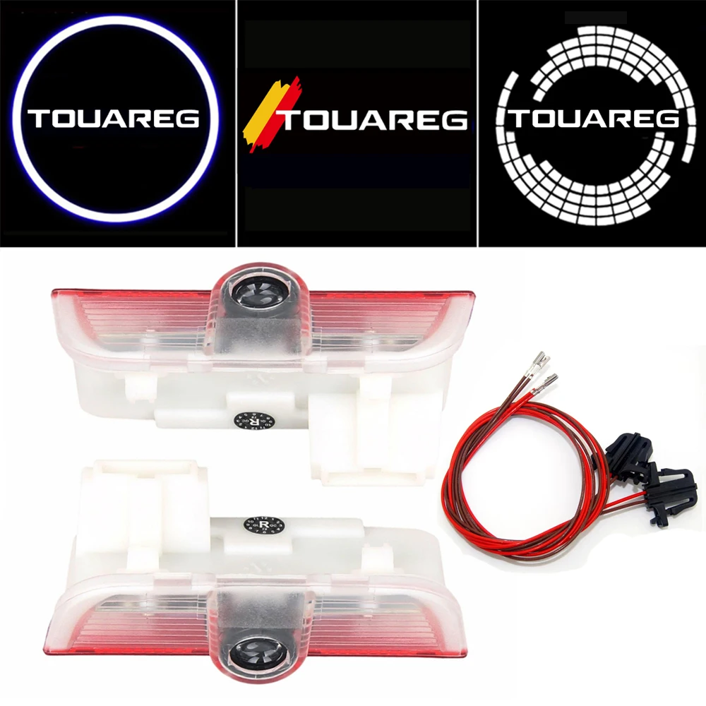 2Pcs LED for VOLKSWAGEN VW Touareg 2011-2018 2015 Car Door Welcome Courtesy Projector Ghost Shadow Lights Lamp Decor Accessories 
2Pcs LED for VOLKSWAGEN VW Touareg 2011-2018 2015 Car Door Welcome Courtesy Projector Ghost Shadow Lights Lamp Decor Accessories