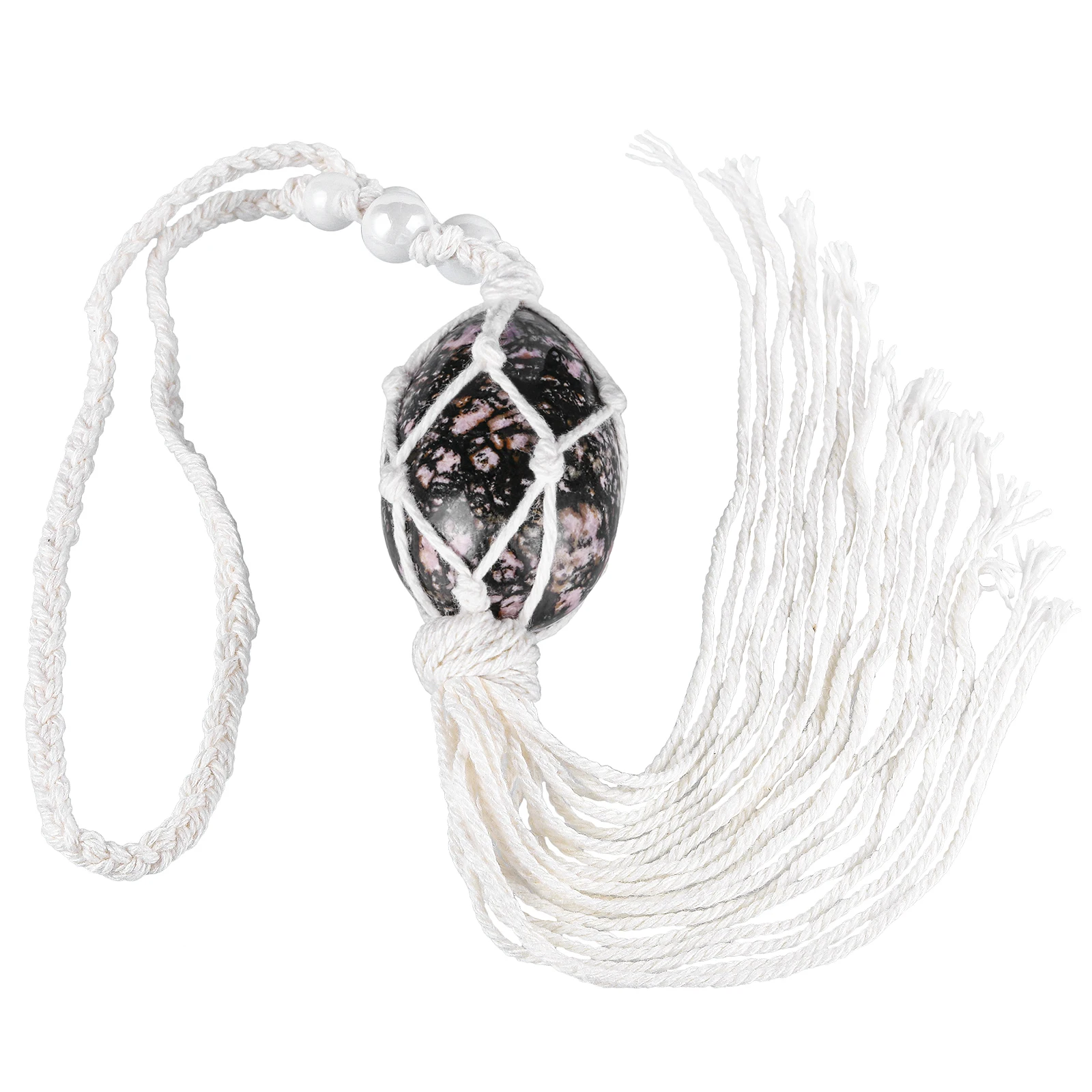 Natural Crystal Stone Curtain Tiebacks Rope with Tassels Egg Shaped Gemstone Window Drapes Holdback For Living Room Bedroom Home
Natural Crystal Stone Curtain Tiebacks Rope with Tassels Egg Shaped Gemstone Window Drapes Holdback For Living Room Bedroom Home