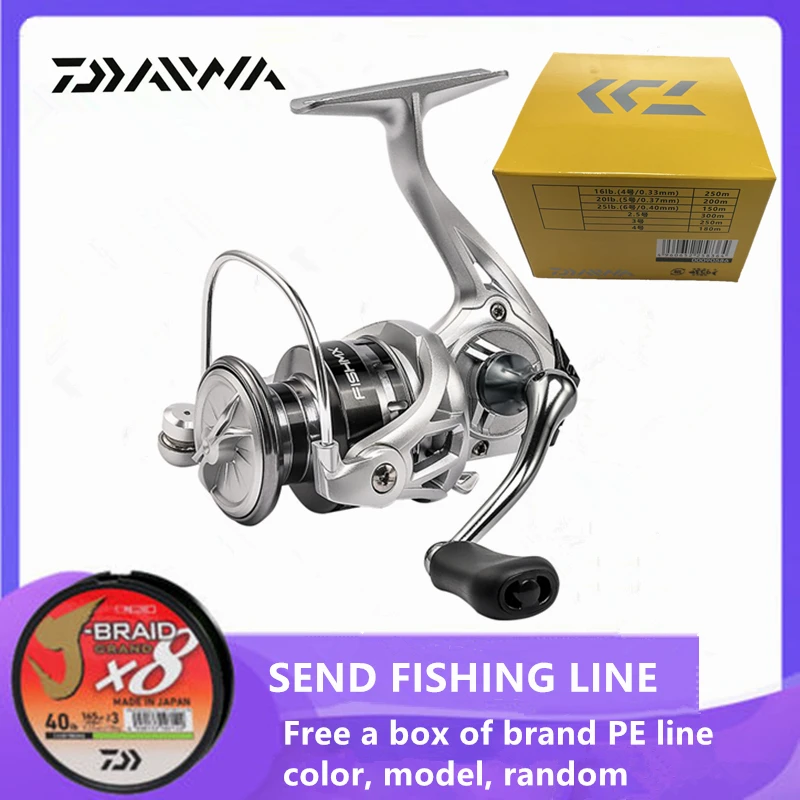 Daiwa New All Metal (FishMX) Fishing Reel 15Kg Max Drag Power Spinning Wheel Fishing Coil Shallow Spool Suitable for all waters
Daiwa New All Metal (FishMX) Fishing Reel 15Kg Max Drag Power Spinning Wheel Fishing Coil Shallow Spool Suitable for all waters