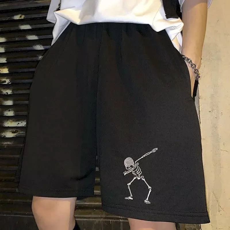 Men's Funny shorts summer Korean Harajuku retro spoof skull embroidery loose casual sports male female student pants hip hop
Men's Funny shorts summer Korean Harajuku retro spoof skull embroidery loose casual sports male female student pants hip hop