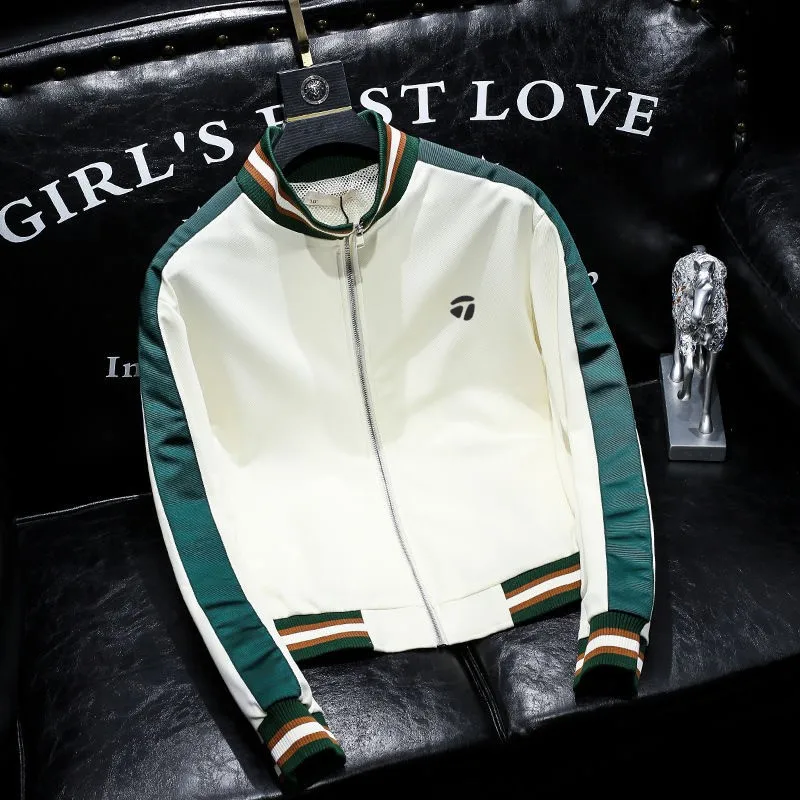 2022 Men's Golf Costume Spring and Autumn Men's Golf Jacket Fashion Sweatshirt Outdoor Leisure Running Fitness Frame Collar Golf
2022 Men's Golf Costume Spring and Autumn Men's Golf Jacket Fashion Sweatshirt Outdoor Leisure Running Fitness Frame Collar Golf