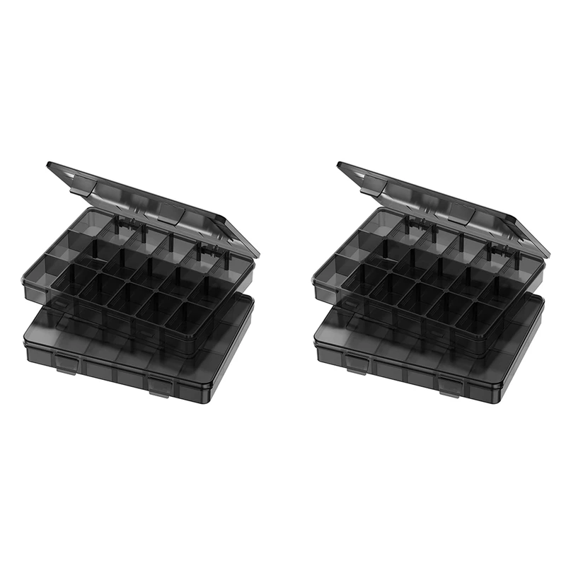 Пластиковый Штабелируемый Органайзер-контейнер с регулируемыми разделителями, пластиковая коробка с 18 отсеками
Пластиковый Штабелируемый Органайзер-контейнер с регулируемыми разделителями, пластиковая коробка с 18 отсеками