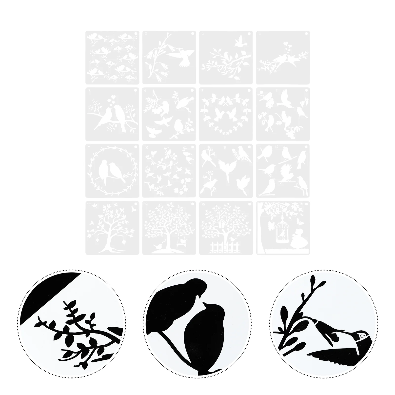 16pcs Creative Painting Stencils Children Drawing Stencils Auxiliary Painting Tools
16pcs Creative Painting Stencils Children Drawing Stencils Auxiliary Painting Tools