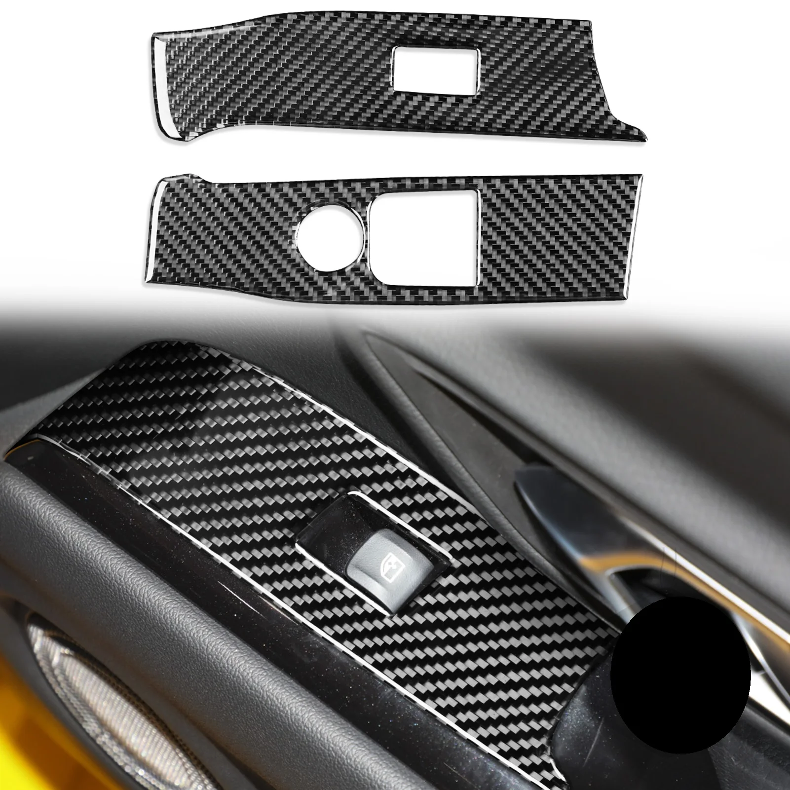 Carbon Fiber Car Window Switch Panel Frame Cover Trim Sticker Car Interior Accessories For Toyota Supra GR A90 2019-2022
Carbon Fiber Car Window Switch Panel Frame Cover Trim Sticker Car Interior Accessories For Toyota Supra GR A90 2019-2022