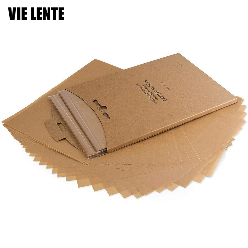 Parchment Paper Baking Sheets Non-Stick Precut Baking Parchment for Baking Grilling Air Fryer Steaming Bread Cup Cake Cookie
Parchment Paper Baking Sheets Non-Stick Precut Baking Parchment for Baking Grilling Air Fryer Steaming Bread Cup Cake Cookie