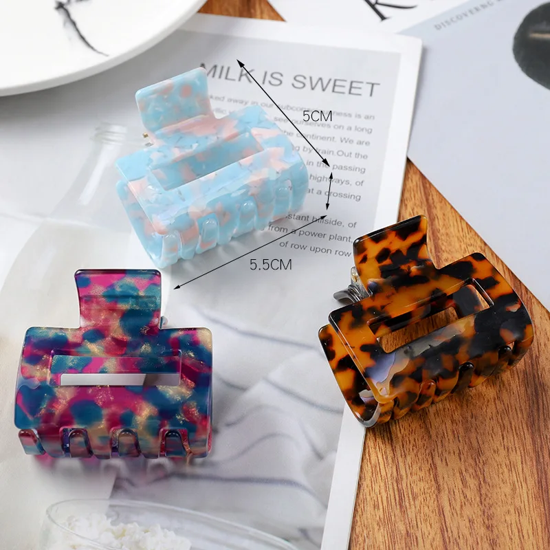 50Pcs Fashion Leopard Marble Acetate Mini Hair Claw Clips for Women Sweet Small Hairgrip Hairpin Girls Hair Styling Accessories
50Pcs Fashion Leopard Marble Acetate Mini Hair Claw Clips for Women Sweet Small Hairgrip Hairpin Girls Hair Styling Accessories