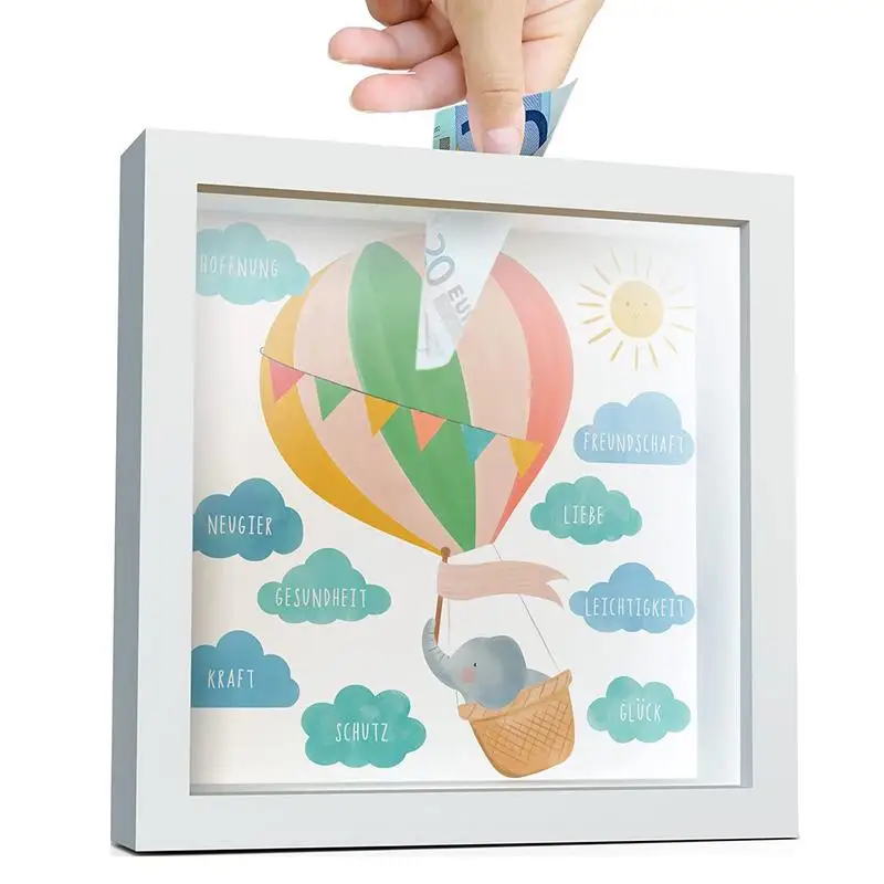 Piggy Bank 3D Photo Frame Money Box Coin Money Jar Savings Container For Kids For Real Money Home Decoration
Piggy Bank 3D Photo Frame Money Box Coin Money Jar Savings Container For Kids For Real Money Home Decoration