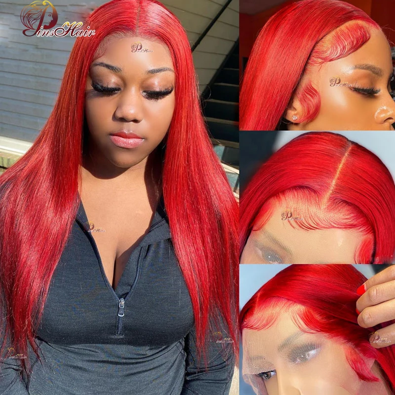Hot Red Lace Front Human Hair Wigs 13x4 Straight Lace Frontal Wig Pre Plucked Burgundy 99J Transparent Lace Wig Remy Human Hair
Hot Red Lace Front Human Hair Wigs 13x4 Straight Lace Frontal Wig Pre Plucked Burgundy 99J Transparent Lace Wig Remy Human Hair