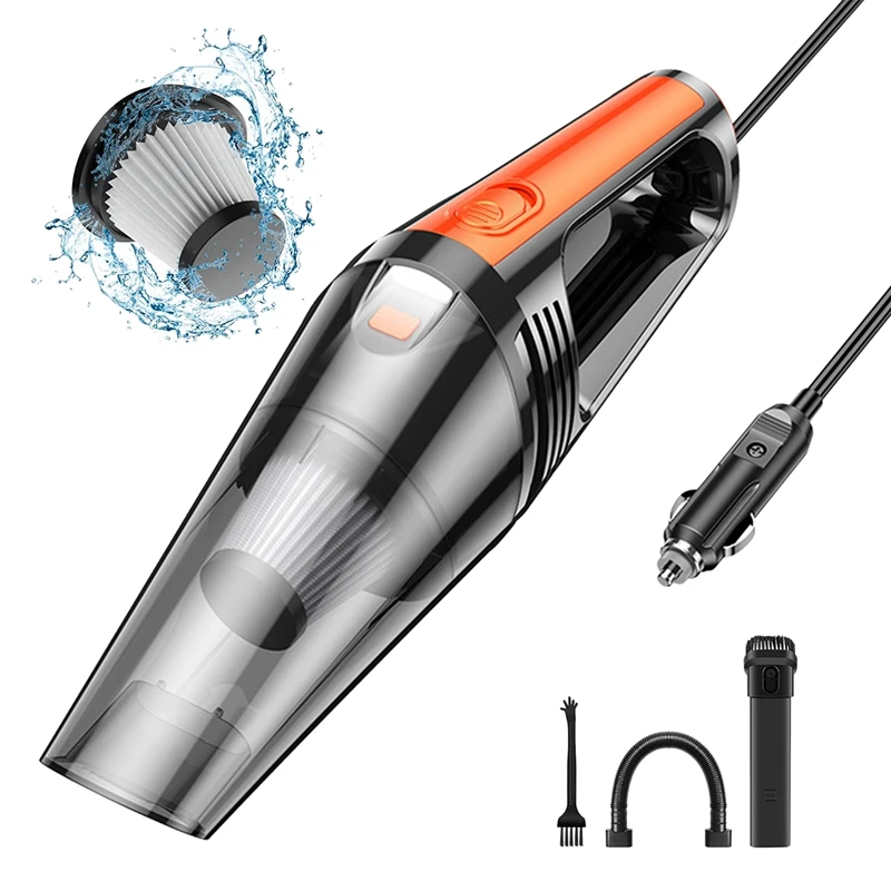 Car Vacuum Portable Car Vacuum Cleaner 6000PA/120W/DC12V Handheld Car Vacuum With LED Light For Car Interior For Women
Car Vacuum Portable Car Vacuum Cleaner 6000PA/120W/DC12V Handheld Car Vacuum With LED Light For Car Interior For Women