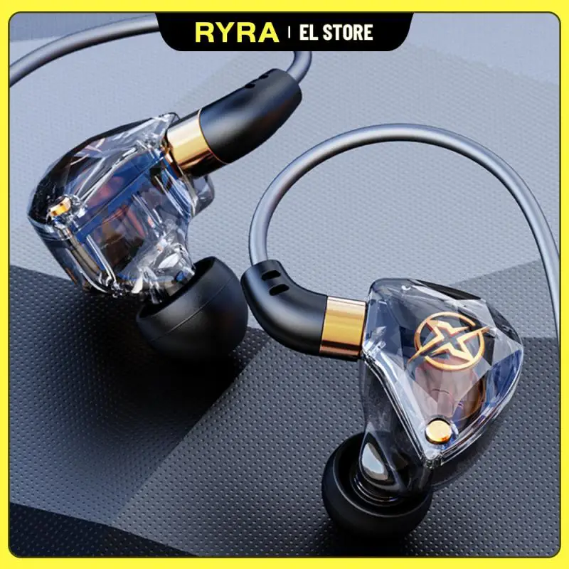 RYRA Bass Wired Headphone 3.5mm With Noise-cancelling Dynamic HD Microphone HiFi Headset For Live Singing Recording Phone Gaming
RYRA Bass Wired Headphone 3.5mm With Noise-cancelling Dynamic HD Microphone HiFi Headset For Live Singing Recording Phone Gaming