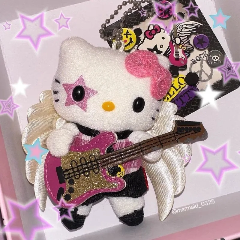 Kawaii Halloween Sanrio Hello Kitty Plush Doll Rock Angel Cartoon Cute Anime Doll Stuffed Toy Bag Pendant New Girl Birthday Gift
Kawaii Halloween Sanrio Hello Kitty Plush Doll Rock Angel Cartoon Cute Anime Doll Stuffed Toy Bag Pendant New Girl Birthday Gift
