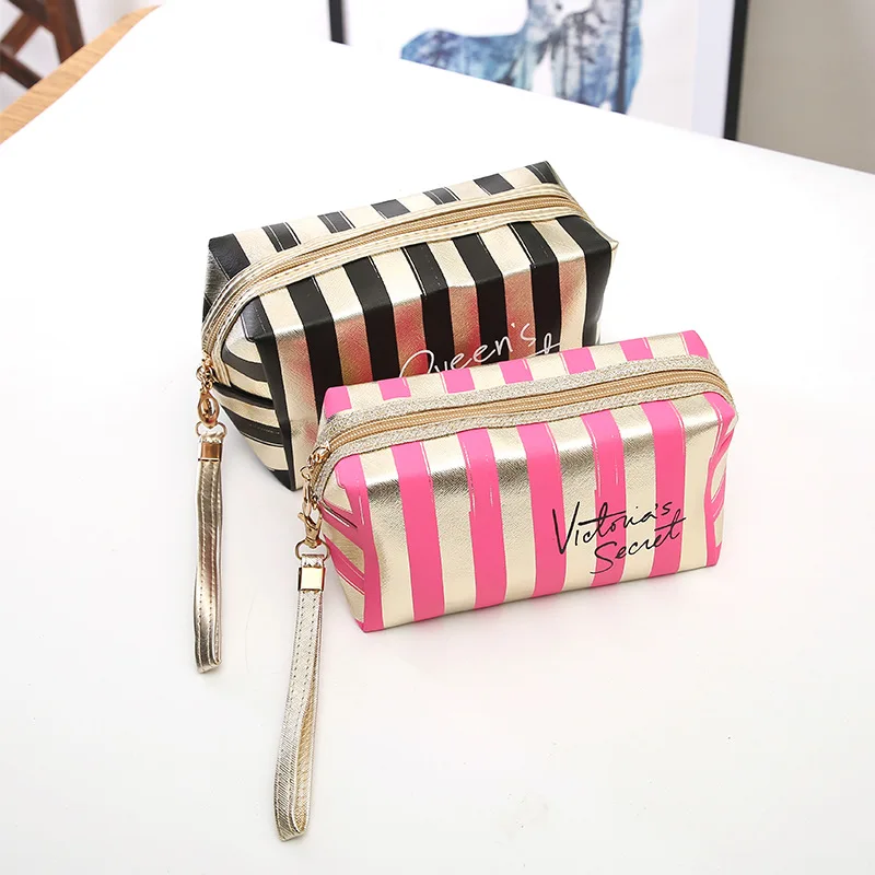 New Golden Stripe Cosmetic Bag PU Leather Laser Octagonal Storage Bag Ladies Clutch Bag Portable Wash Bag Bathroom Organizer
New Golden Stripe Cosmetic Bag PU Leather Laser Octagonal Storage Bag Ladies Clutch Bag Portable Wash Bag Bathroom Organizer
