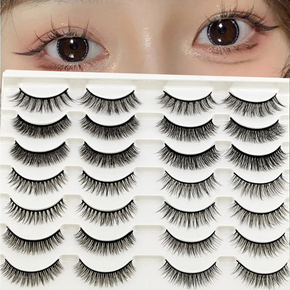 NEW 14 Pairs Natural short False Eyelashes Fake Lashes Long Makeup 3d Mink Lashes Extension Eyelash Mink Eyelashes for Beauty
NEW 14 Pairs Natural short False Eyelashes Fake Lashes Long Makeup 3d Mink Lashes Extension Eyelash Mink Eyelashes for Beauty