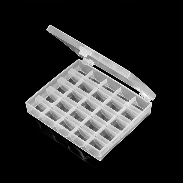 Box 25 Bobbins Sewing Machine Spools With Thread Storage Case Box For Home Sewing Accessories Sewing Tools 5BB5728
Box 25 Bobbins Sewing Machine Spools With Thread Storage Case Box For Home Sewing Accessories Sewing Tools 5BB5728
