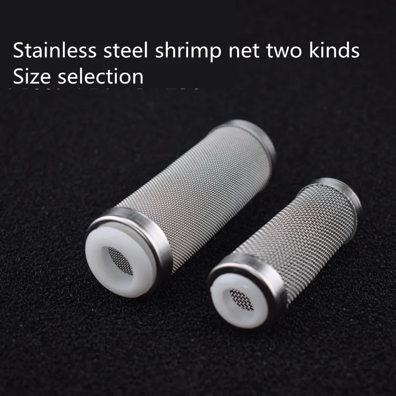 Stainless Steel Metal Filter Tube Inlet Case Fish Shrimp Tank Filter Net Cover Basket Mash Guard Protect Tool Water Inlet Filter 
Stainless Steel Metal Filter Tube Inlet Case Fish Shrimp Tank Filter Net Cover Basket Mash Guard Protect Tool Water Inlet Filter